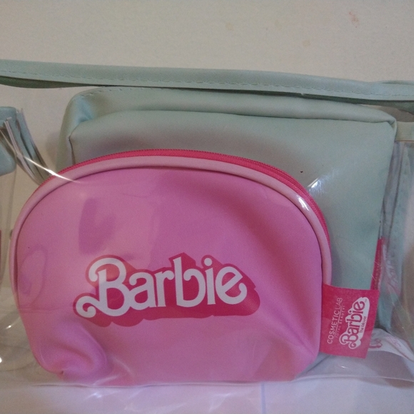 Barbie The Movie Set of Makeup Bags New Mexico Exclusive 🇲🇽 - Picture 2 of 8